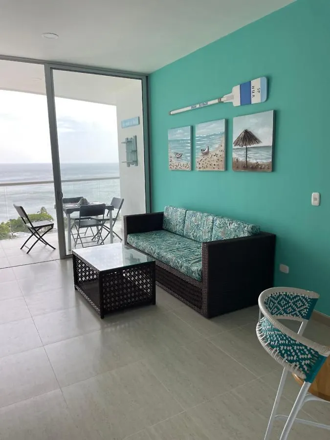 Apartament Espectacular Apartamento Sierra Beach Resort Santa Marta  Kolumbia